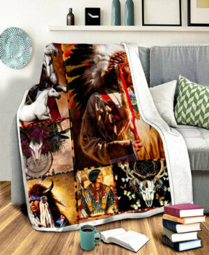 3d pairing fleece blanket 1