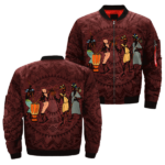 africans tribe native americans in the us african women work bomber jacket