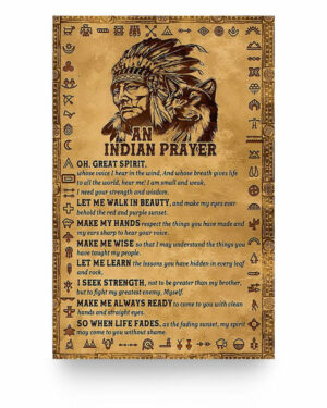 an indian prayer