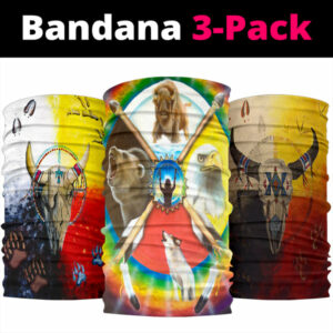 bison dreamcatcher bandana 3 pack new 1