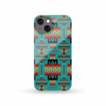 blue native tribes pattern native american phone case gb nat00046 pcas01