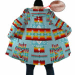 Blue Pattern Style Native