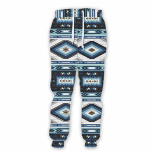 blue patterns sweatpants 1