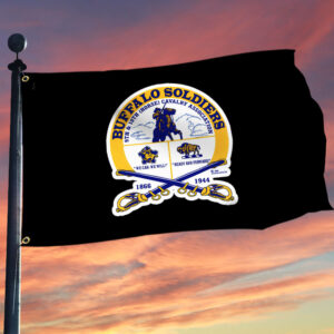 buffalo soldier 9th 10th grommet flag lnt267gf