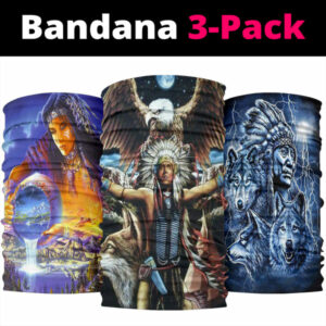 chief animals bandana 3 pack new 1