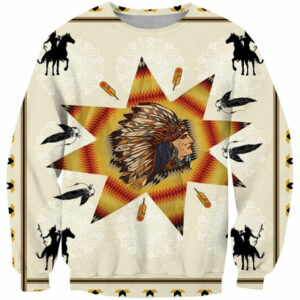 chief warriors native american 3d sweatshirt 1