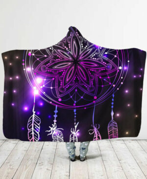 dreamcatcher hooded blanket