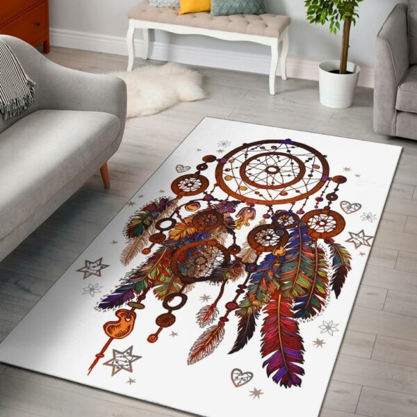 dreamcatcher native american pride area rug