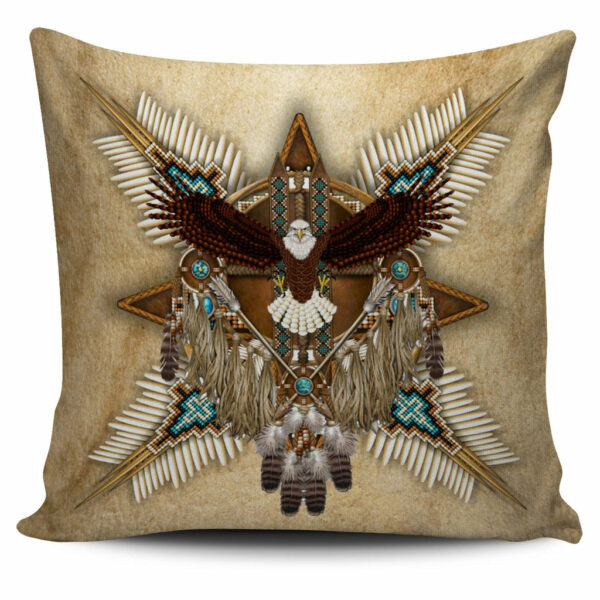 eagle dreamcatcher native american pillow covers