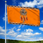 every child matters flag orange day first nation grommet flag qtr215gf