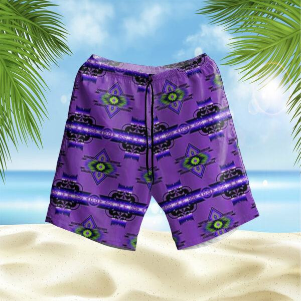 gb hs00019 pattern native hawaiian shorts