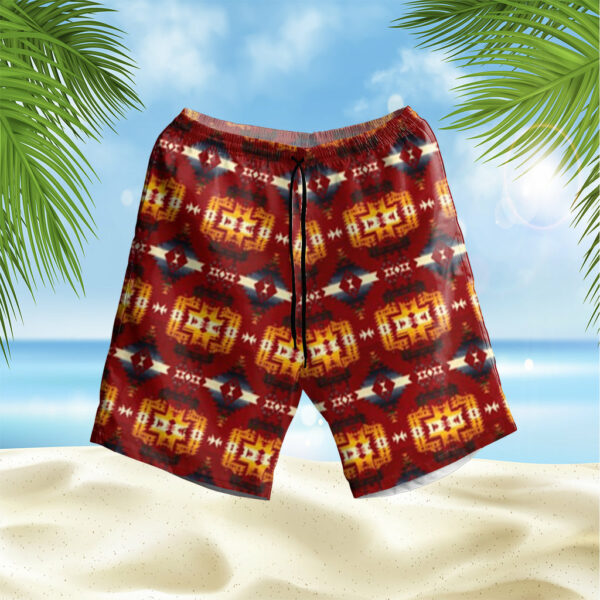 gb hs00026 pattern native hawaiian shorts