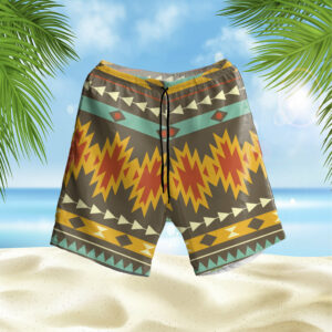 gb hs00036 pattern native hawaiian shorts