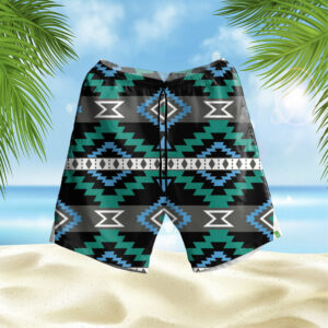 gb hs00042 pattern native hawaiian shorts