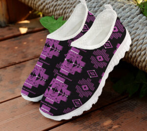 gb hw00077 pattern native mesh shoes