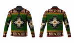 gb nat0001 southwest green symbol native american polo long sleeve