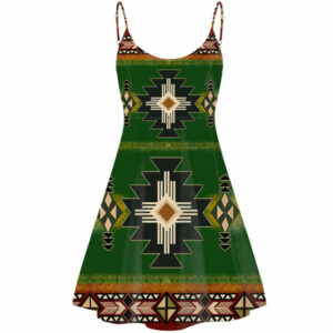 gb nat0001 southwest green symbol native american strings dress 1