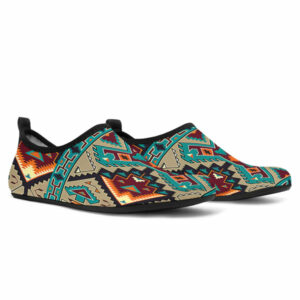 gb nat00016 native american culture design aqua shoes 1