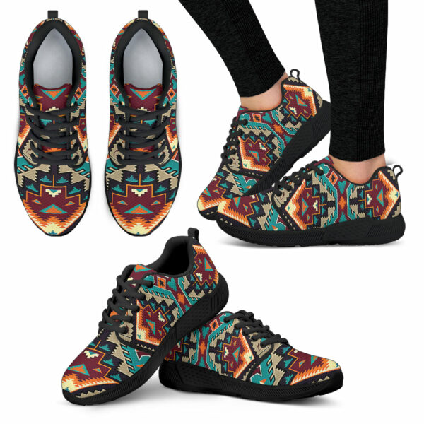 gb nat00016 native american culture design womens athletic sneaker