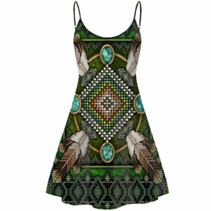 gb nat00023 01 naumaddic arts green native american strings dress 1