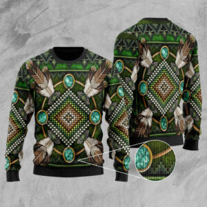 gb nat00023 01 naumaddic arts green native american sweater