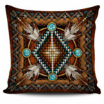 gb nat00023 04 mandala brown pillow covers