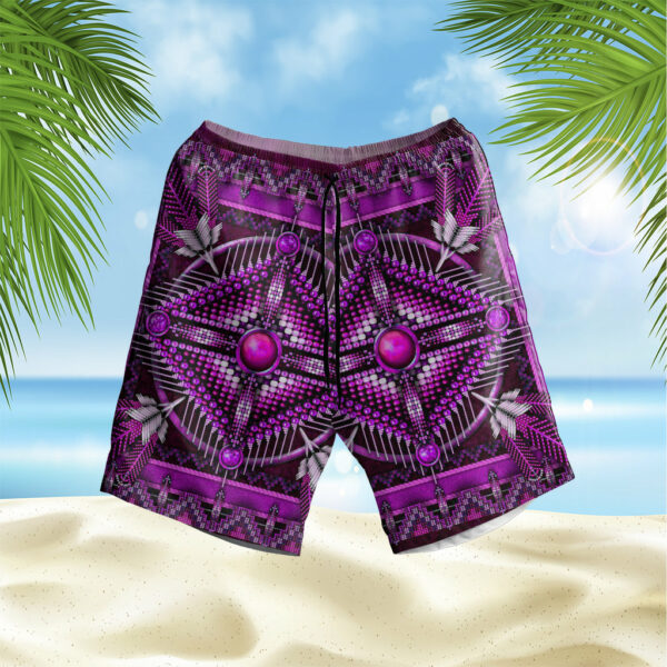 gb nat00023 05 naumaddic arts purple hawaiian shorts