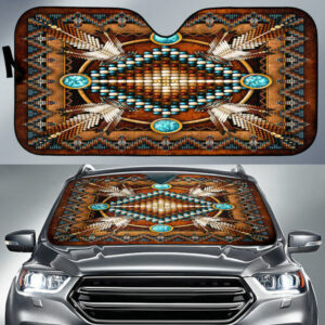 gb nat00023 suns04 mandala brown native american auto sun shades 1