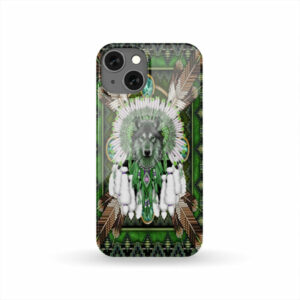 gb nat00023a naumaddic arts wolf green native phone case 1