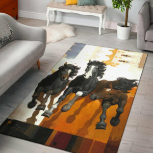 gb nat00034 horses warrior native american pride area rug 1