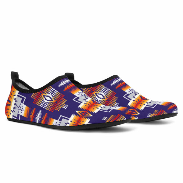 gb nat0004 purple pattern native american aqua shoes 1