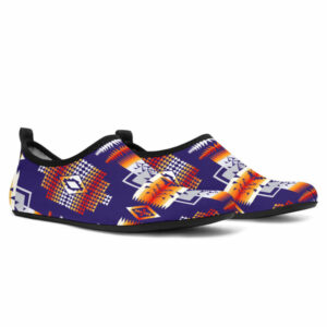 gb nat0004 purple pattern native american aqua shoes 2