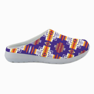 gb nat0004 purple pattern native american mesh slippers 1