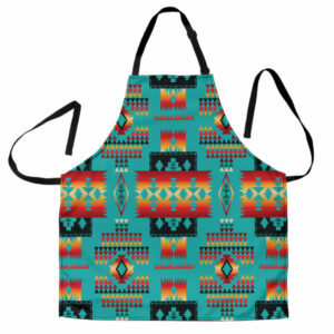 gb nat00046 01 blue native tribes pattern native american apron 1