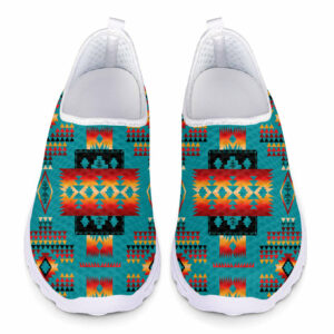 gb nat00046 01 blue native tribes pattern native american mesh shoes