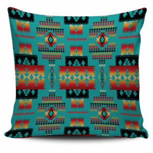 gb nat00046 01 blue native tribes pattern native american pillow cover