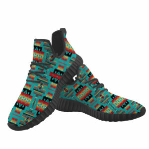 gb nat00046 01 blue native tribes pattern native american yeezy shoes
