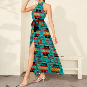 gb nat00046 01 tribes pattern design dress maxi ligation