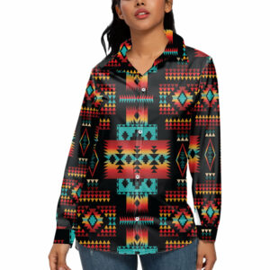 gb nat00046 02 black native tribes 3d long sleeve blouse