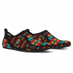 gb nat00046 02 black native tribes pattern native american aqua shoes 1