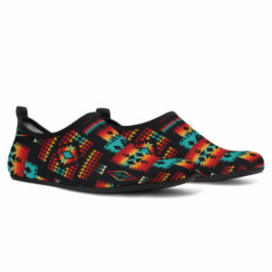 gb nat00046 02 black native tribes pattern native american aqua shoes