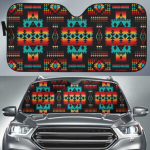 gb nat00046 02 black native tribes pattern native american auto sun shades