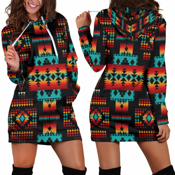 gb nat00046 02 black native tribes pattern native american hoodie dress