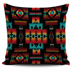 gb nat00046 02 black native tribes pattern native american pillow cover