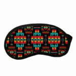 gb nat00046 02 black native tribes pattern native american sleep mask