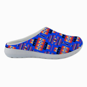 gb nat00046 06 dark blue native tribes pattern native american mesh slippers 1