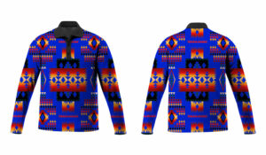 gb nat00046 06 dark blue native tribes pattern native american polo long sleeve