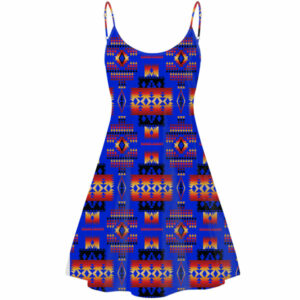 gb nat00046 06 dark blue native tribes pattern native american strings dress 1