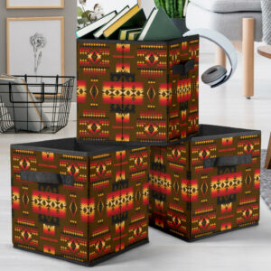 gb nat00046 06 dark blue pattern storage cube