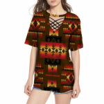 gb nat00046 08 brown native tribes pattern native american round neck hollow